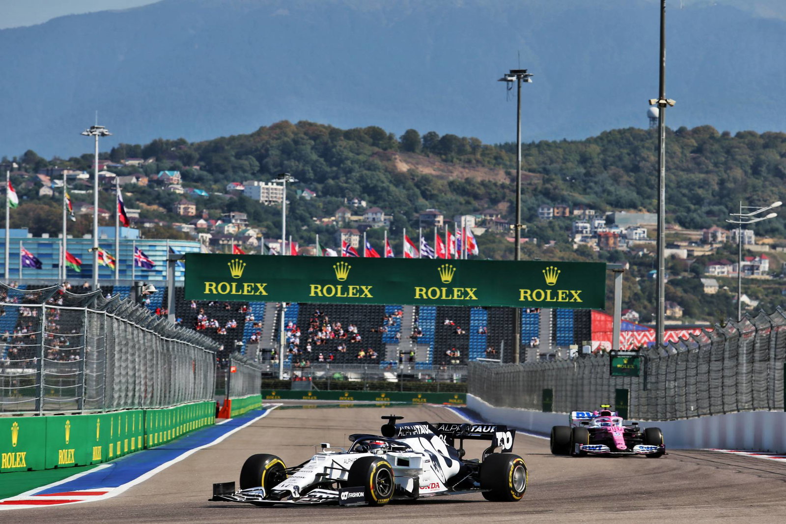 Daniil Kvyat (RUS) AlphaTauri AT01.